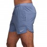 Nike Pantaloncini Running Stride Indigo Nero Uomo