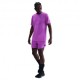 Nike Pantaloncini Running Stride Purple Nero Uomo