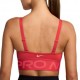 Nike Pro Indy Plunge Reggiseno Sportivo Rosso Donna