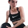 Nike Pro Reggiseno Sportivo Team Nero Donna
