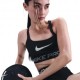 Nike Pro Reggiseno Sportivo Team Nero Donna
