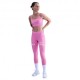 Nike Pro Reggiseno Sportivo Team Rosa Donna