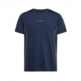 La Sportiva T-Shirt Trail Running Tracer Night Sky Uomo