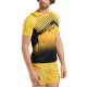La Sportiva T-Shirt Trail Running Wave Giallo Nero Uomo
