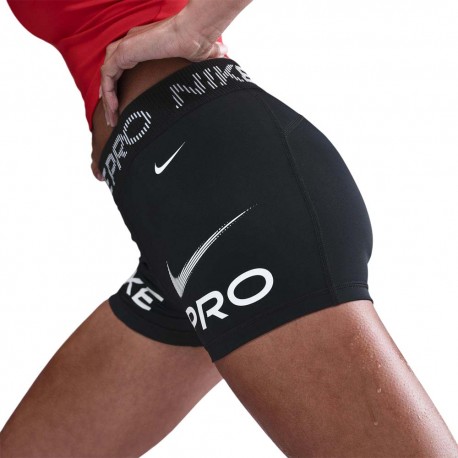 Nike Pro Shorts Sportivi Team Nero Donna