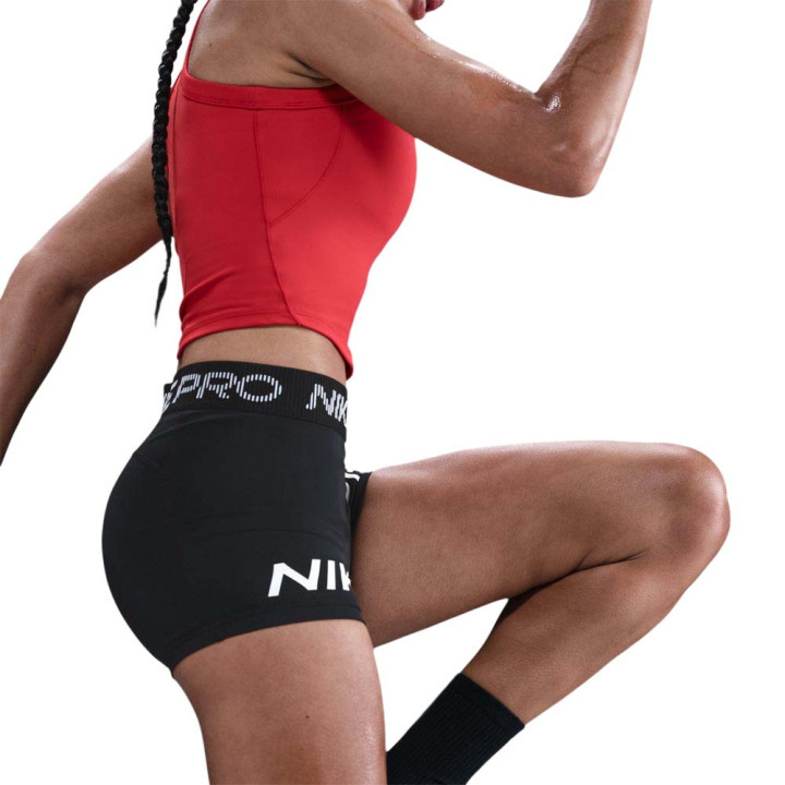 Nike Pro Shorts Sportivi Team Nero Donna