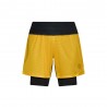 La Sportiva Short Trail Running Ultra Distance Giallo Nero Uomo