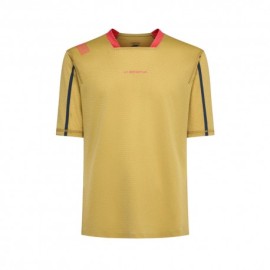 La Sportiva T-Shirt Trail Running Trail Bite Savana Mountain Red Uomo