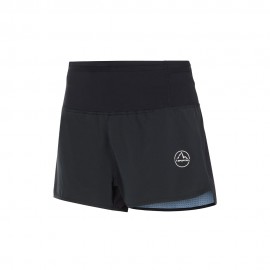 La Sportiva Short Trail Running Vector Nero Bianco Donna
