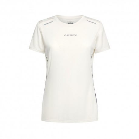 La Sportiva T-Shirt Trail Running Tracer Chalk Night Sky Donna