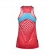La Sportiva Canotta Trail Running Slipstream Hibiscus Malibu Blue Donna