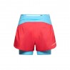 La Sportiva Short Trail Running Ultra Distance Hibiscus Bianco Donna