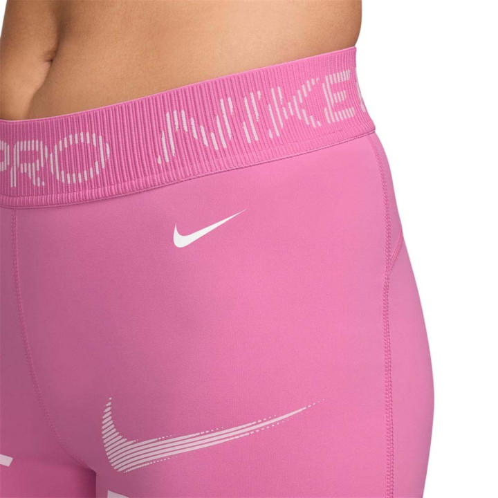 Nike Pro Shorts Sportivi Team Rosa Donna