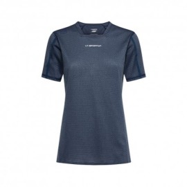 La Sportiva T-Shirt Trail Running Trail Bite Night Sky Chalk Donna