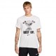 Nike Nike Maglietta Palestra Lykyk Bianco Uomo