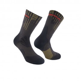 La Sportiva Calze Trail Running Endurance Trail Nero Giallo Uomo