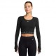 Nike Pro Maglia Palestra Sculpt Nero Donna