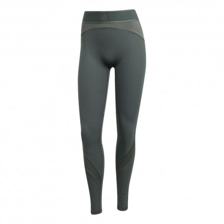 ADIDAS Leggings Palestra Tight Verde Donna