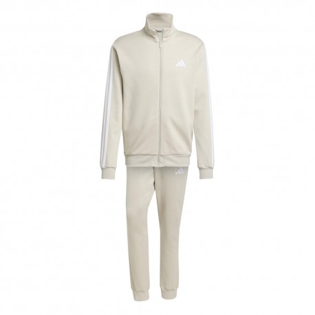 ADIDAS 3 Stripes Tuta Sportiva Beige Uomo