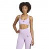 ADIDAS Aerim Reggiseno Sportivo Lilla Donna