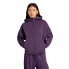 ADIDAS Z.N.E. Felpa Palestra Viola Donna