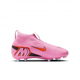 Nike Mercurial Superfly 10 Acad Fg Mg Rosa Nero  - Scarpe Da Calcio Bambino