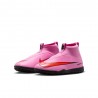 Nike Mercurial Superfly 10 Academy Tf Rosa Nero Rosso - Scarpe Da Calcio Bambino