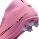 Nike Mercurial Superfly 10 Club Fg Mg Rosa Nero  - Scarpe Da Calcio Bambino