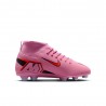 Nike Mercurial Superfly 10 Club Fg Mg Rosa Nero  - Scarpe Da Calcio Bambino