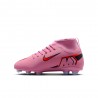 Nike Mercurial Superfly 10 Club Fg Mg Rosa Nero  - Scarpe Da Calcio Bambino