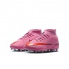 Nike Mercurial Superfly 10 Club Fg Mg Rosa Nero  - Scarpe Da Calcio Bambino