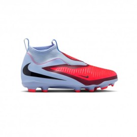 Nike Phantom 6 High Acad Fg Mg Blu Rosso Nero - Scarpe Da Calcio Bambino
