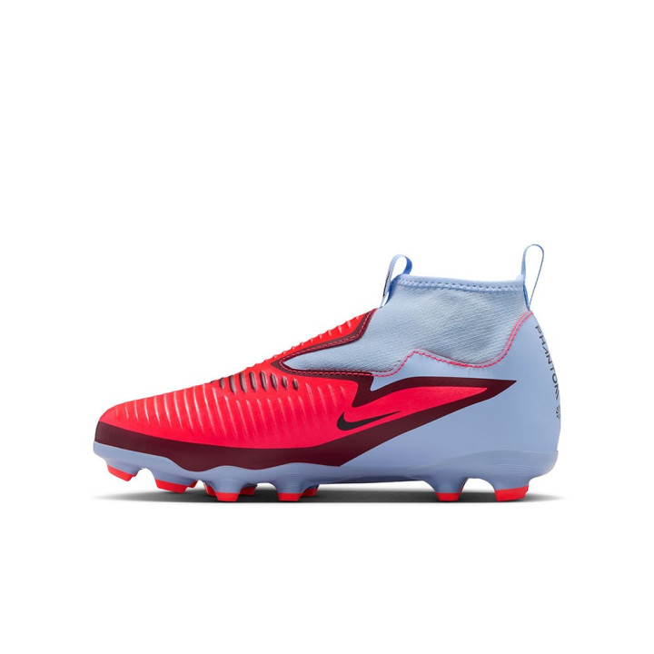 Nike Phantom 6 High Acad Fg Mg Blu Rosso Nero - Scarpe Da Calcio Bambino
