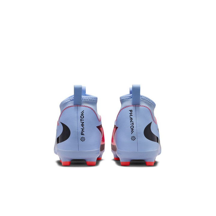Nike Phantom 6 High Acad Fg Mg Blu Rosso Nero - Scarpe Da Calcio Bambino