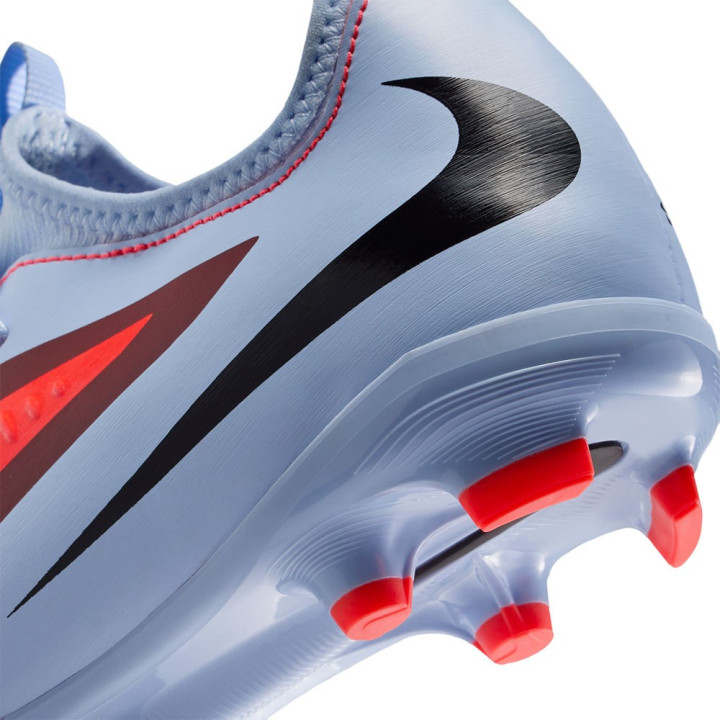 Nike Phantom 6 Low Academy Fg Mg Blu Rosso Nero - Scarpe Da Calcio Bambino