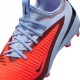 Nike Phantom 6 Low Academy Fg Mg Blu Rosso Nero - Scarpe Da Calcio Bambino