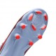 Nike Phantom 6 Low Academy Fg Mg Blu Rosso Nero - Scarpe Da Calcio Bambino