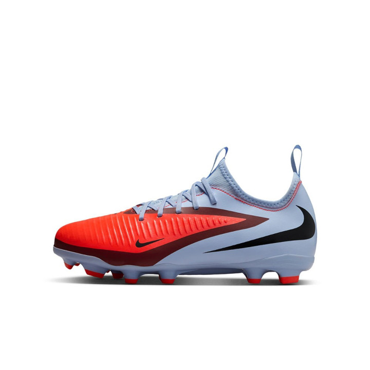 Nike Phantom 6 Low Academy Fg Mg Blu Rosso Nero - Scarpe Da Calcio Bambino