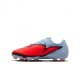 Nike Phantom 6 Low Pro Fg Mg Blu Rosso Nero - Scarpe Da Calcio Bambino