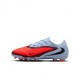 Nike Phantom 6 Low Pro Fg Mg Blu Rosso Nero - Scarpe Da Calcio Bambino