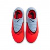 Nike Phantom 6 Low Pro Fg Mg Blu Rosso Nero - Scarpe Da Calcio Bambino