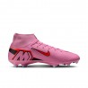 Nike Mercurial Superfly 10 Acad Fg Mg Rosa Nero Ros - Scarpe Da Calcio Uomo