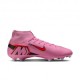 Nike Mercurial Superfly 10 Acad Fg Mg Rosa Nero Ros - Scarpe Da Calcio Uomo