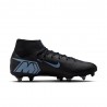 Nike Mercurial Superfly 10 Acad Sg-Pro Ac Nero Blu Gh - Scarpe Da Calcio Uomo