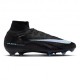 Nike Mercurial Superfly 10 Elite Fg Nero Azzurro - Scarpe Da Calcio Uomo