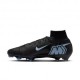 Nike Mercurial Superfly 10 Elite Fg Nero Azzurro - Scarpe Da Calcio Uomo