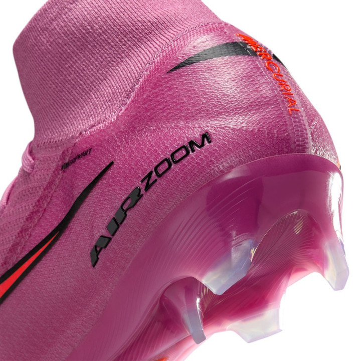 Nike Mercurial Superfly 10 Elite Fg Rosa Nero Rosso - Scarpe Da Calcio Uomo