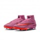 Nike Mercurial Superfly 10 Elite Fg Rosa Nero Rosso - Scarpe Da Calcio Uomo