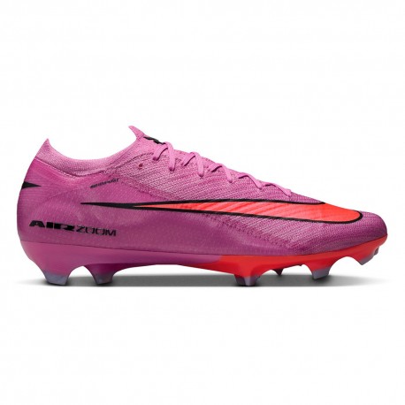 Nike Mercurial Vapor 16 Elite Fg Rosa Nero Rosso - Scarpe Da Calcio Uomo