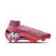 Nike Mercurial Superfly 10 Elite Sg-Pro Rosa Nero Rosso - Scarpe Da Calcio Uomo